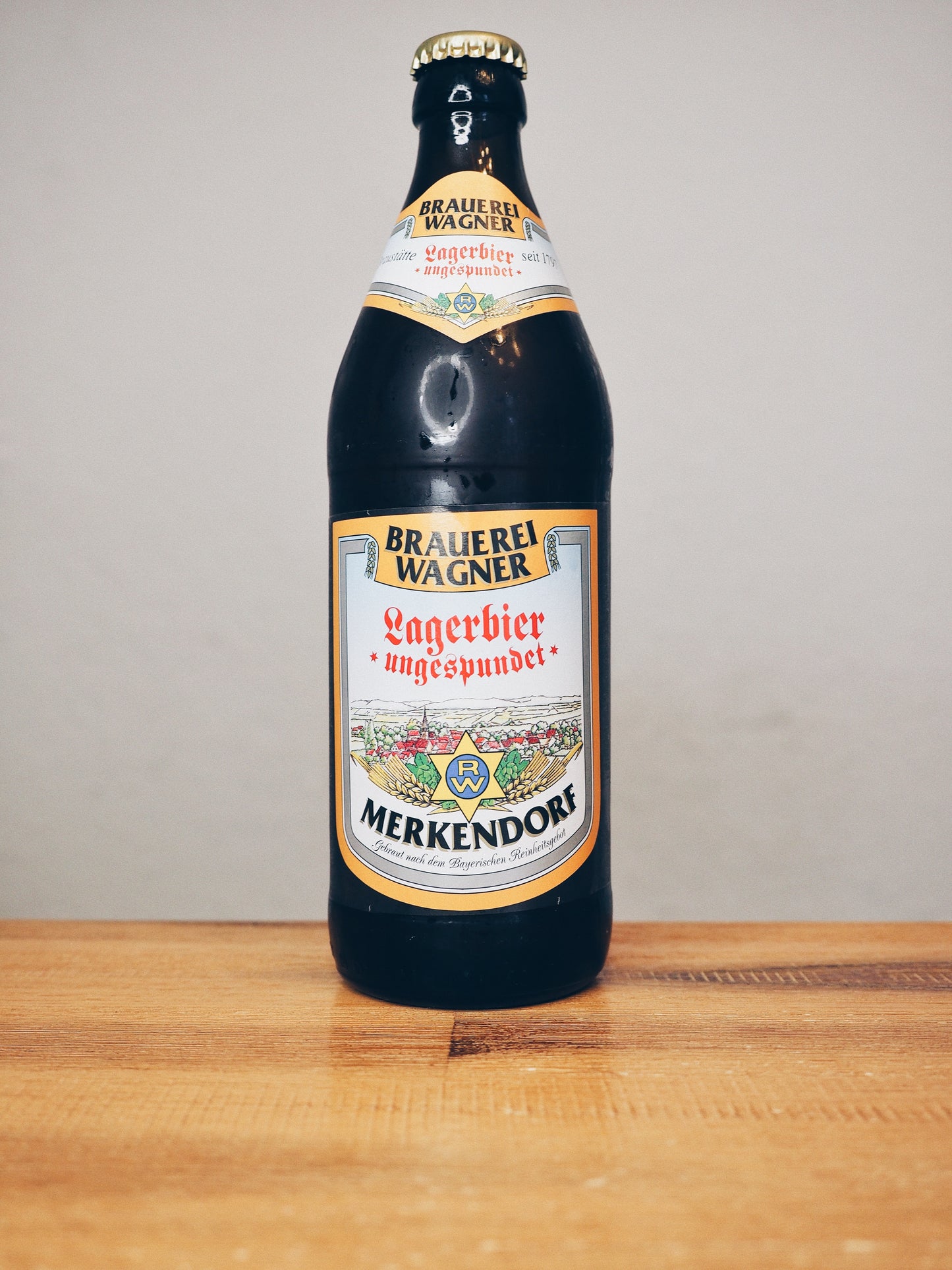 Wagner Merkendorf: Lagerbier ungespundet