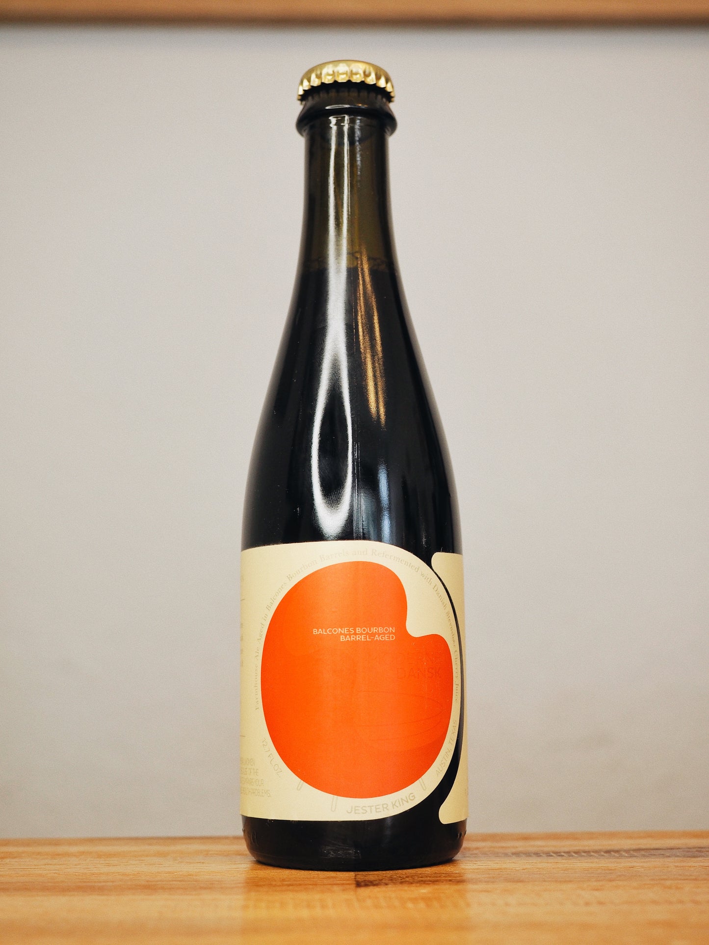 Jester King: Balcones Bourbon Barrel Aged Moderne Dansk