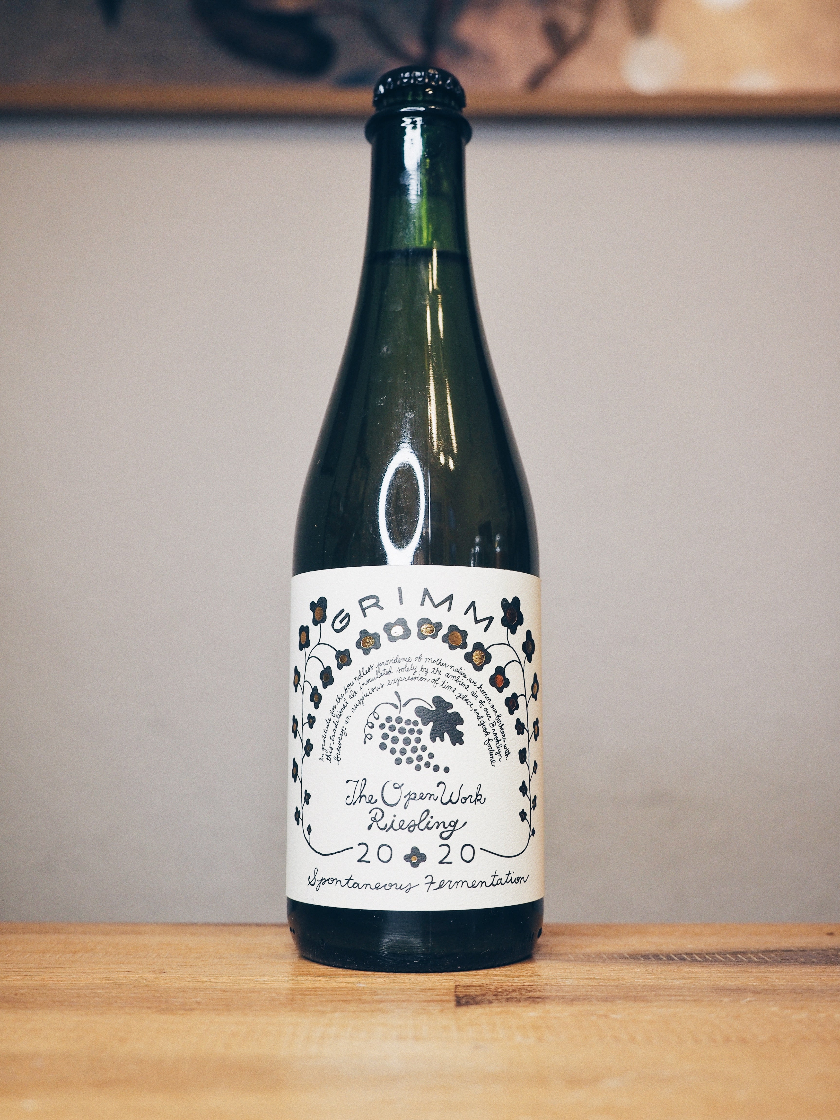 Grimm: The Open Work - Riesling (2020) - Gott erhalt’s Bierladen